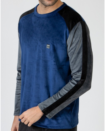 Pyjama micro polaire Massana (Dark Blue)