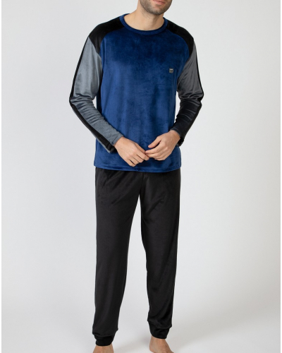 Pijama micropolar Massana (Dark Blue)