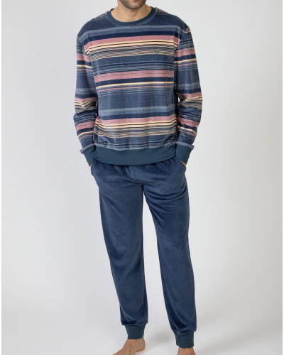 Pyjamas cotton and velvet Massana (Multicolour)