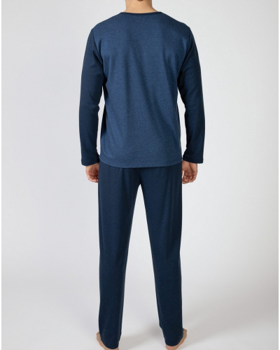 Pyjama long Massana (Imprimé Bleu)