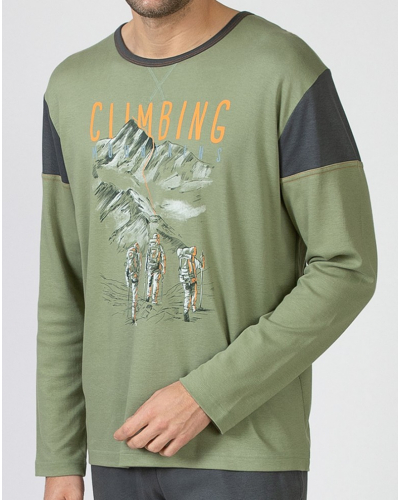 Long pyjamas 100% cotton Massana (Multicolor)