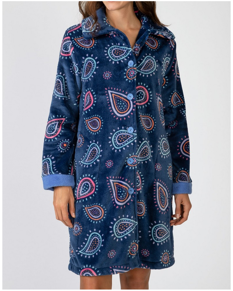 Robe de chambre polaire Massana (Multicolore)