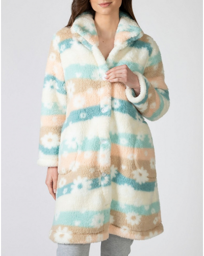 Robe de chambre polaire Massana (Multicolore)