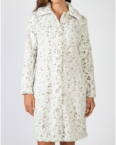 Dressing gown buttoned Massana (Multicolore)