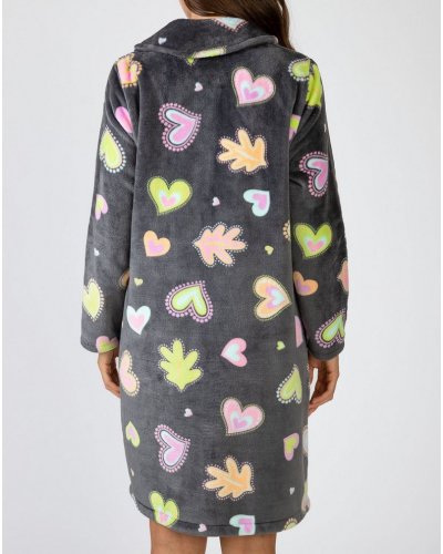 Robe de chambre polaire Massana (Multicolore)