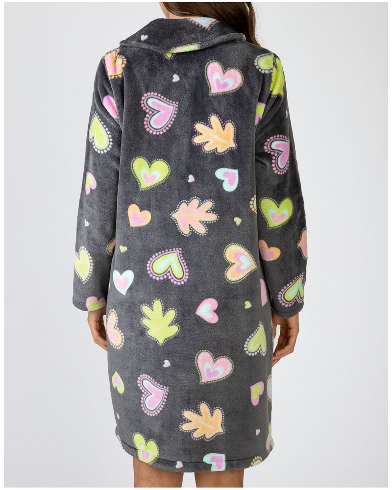 Robe de chambre polaire Massana (Multicolore)