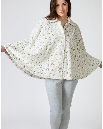 Cape boutonnée Massana (Multicolore)