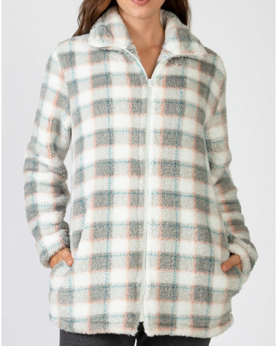 Jacket fleece with zip Massana (Multicolor)