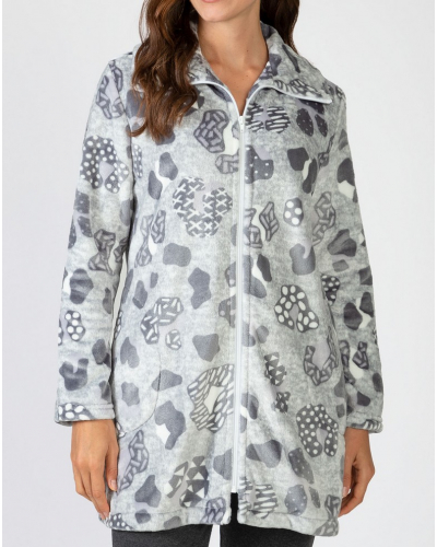 Jacket fleece with zip Massana (Multicolor)