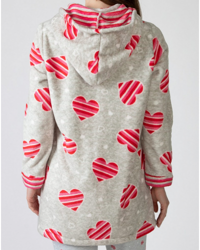 Jacket fleece with zip Massana (Multicolor)