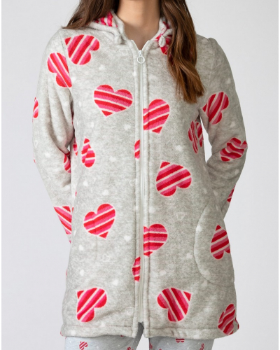 Jacket fleece with zip Massana (Multicolor)