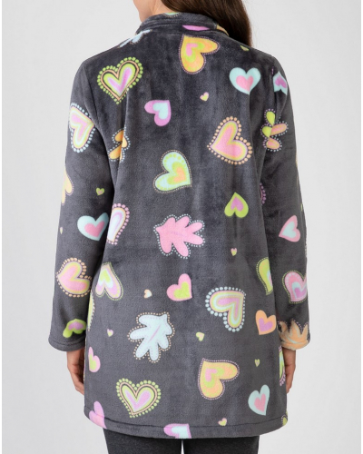 Jacket fleece with zip Massana (Multicolor)