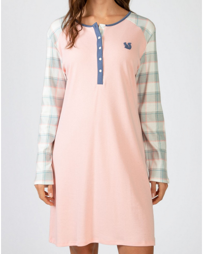 Camisa de manga larga algodón Massana (Multicolor)