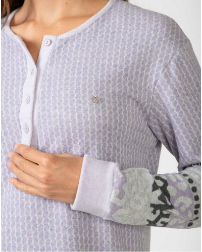 Camisa de manga larga algodón Massana (Multicolor)