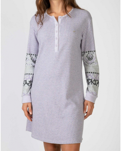 Camisa de manga larga algodón Massana (Multicolor)