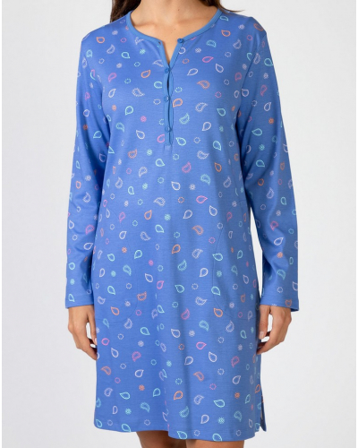 Nightdress 100% cotton Massana (Multicolore)