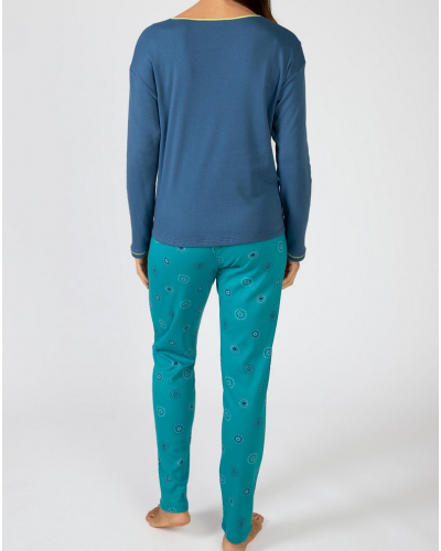 Long pyjamas 100% cotton Massana (Multicolor)