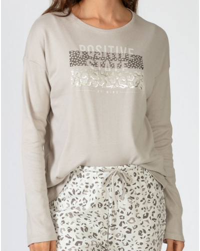 Long pyjamas 100% cotton Massana (Multicolore)