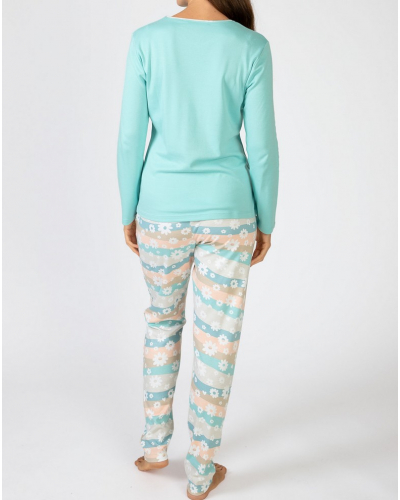 Pijama largo soft Massana (Multicolore)