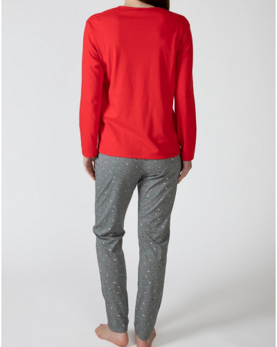 Pyjama long doux Massana (Multicolore)