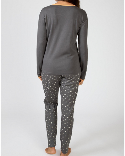 Pyjama long 100% coton Massana (Multicolore)