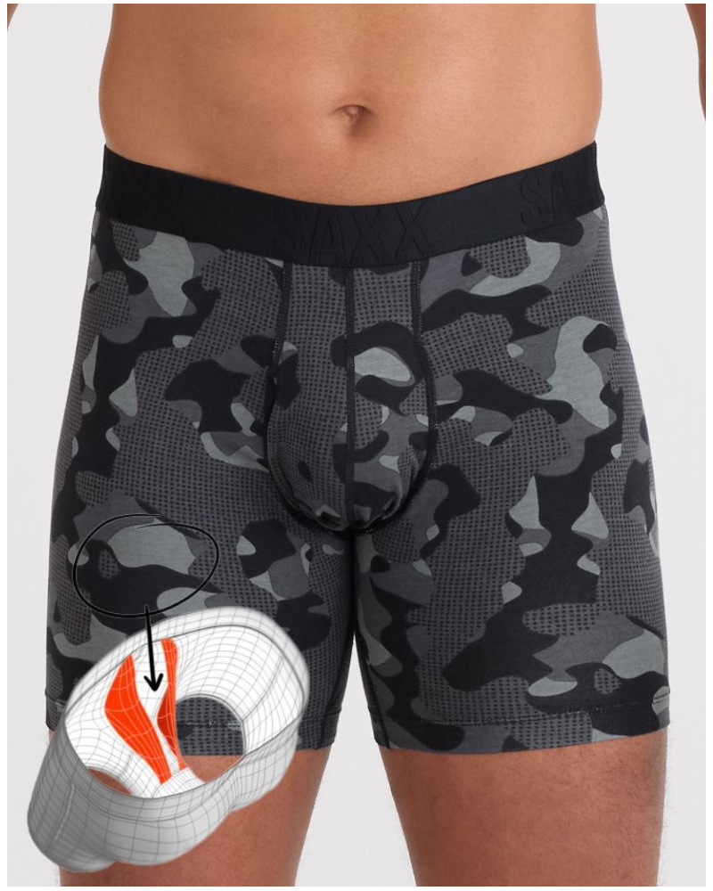 Boxer Saxx Droptemp Cooling Cotton (Pebble Camo/Graphite)