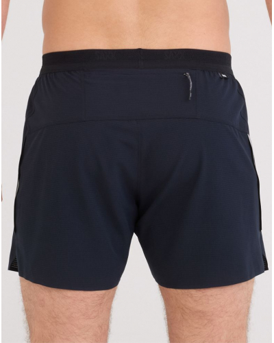 Pantalones cortos para correr Saxx Sport Race Pace 2N1 (Negro)