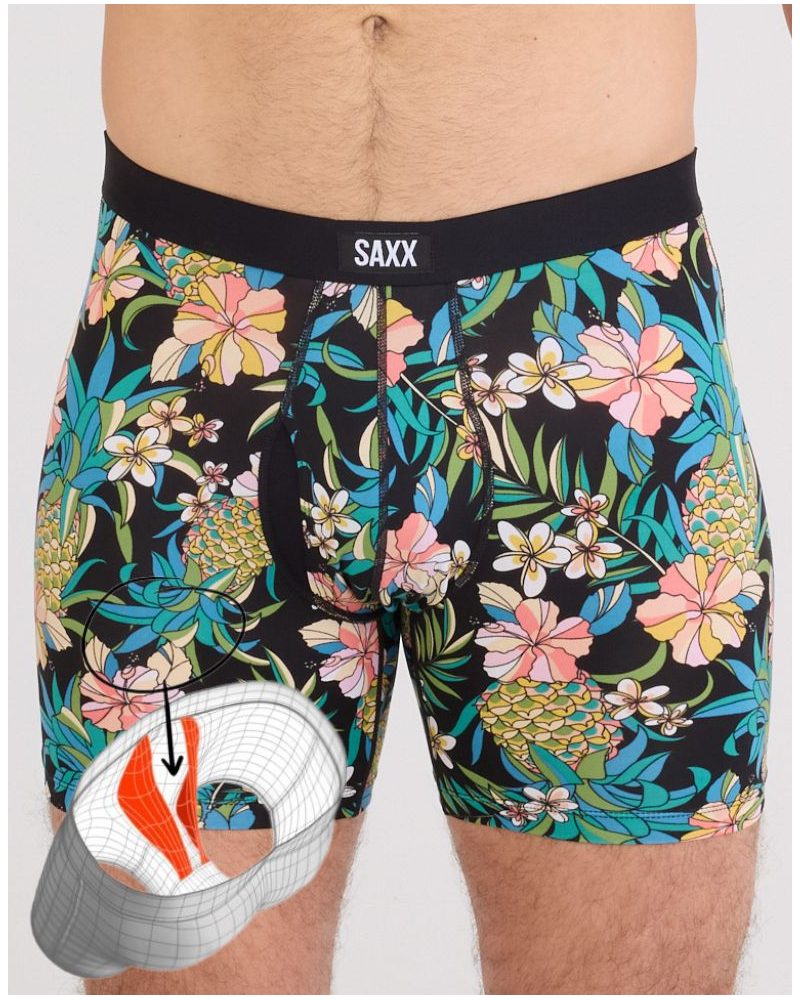 Boxer Saxx Daytripper Comfort Stretch (Pineapple Field)