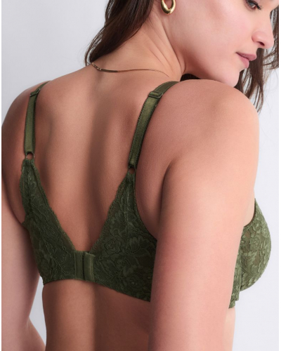 Soutien-gorge triangle armatures Aubade Rosessence (Moss)