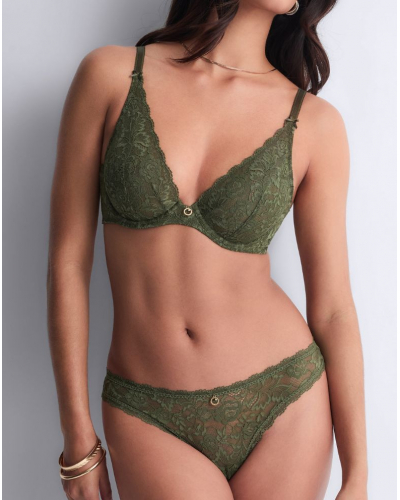 Triangle bra Aubade Rosessence (Moss)