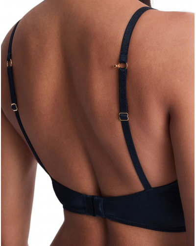 Triangle bra Aubade Satin Memories (Deep Sea)