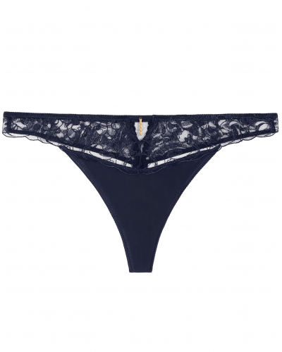 Tanga Aubade Satin Memories (Deep Sea)