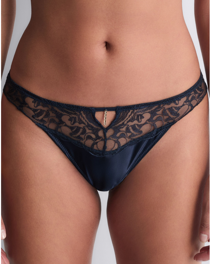 Tanga Aubade Satin Memories (Deep Sea)