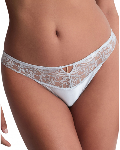 Slip italien Aubade Satin Memories (Arctic Blue)