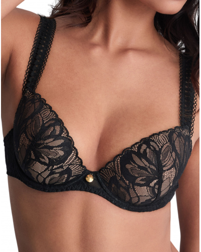 Soutien-gorge plunge coques Aubade After Hours (Noir)