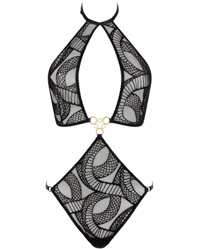 Body Velvet Snake Aubade Boîte à désir (Black)