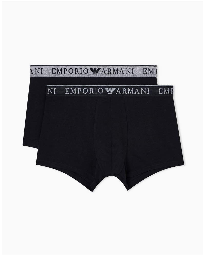 Lot de 2 shortys Emporio Armani Endurance (Noir)