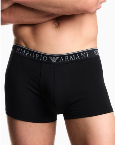 Lot de 2 shortys Emporio Armani Endurance (Noir)