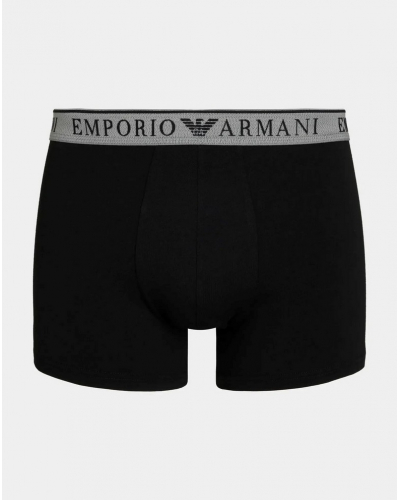Pack of 2 trunks Emporio Armani Endurance (Black/Melange Grey)