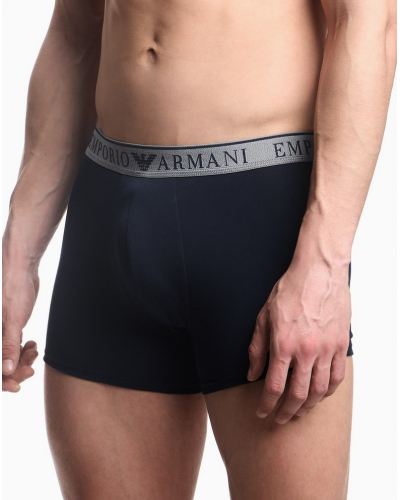 Pack of 2 trunks Emporio Armani Endurance (Melange Grey/Armani Blue)