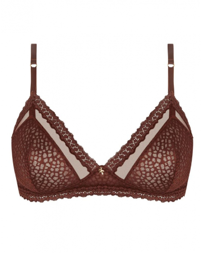 Sujetador sin aros Antigel Exquise en Dentelle (Cappuccino)