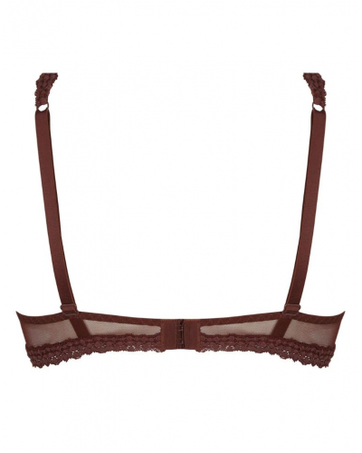 Plunge half foam bra Antigel Exquise en Dentelle (Cappuccino)