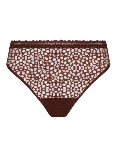 Slip charme Antigel Exquise en Dentelle (Cappuccino)