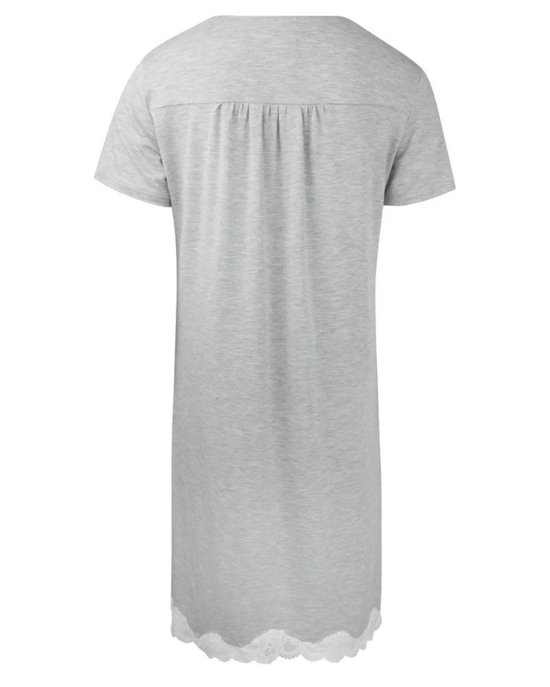Nightdress short sleeve Antigel Simply Perfect (Chiné Gris)