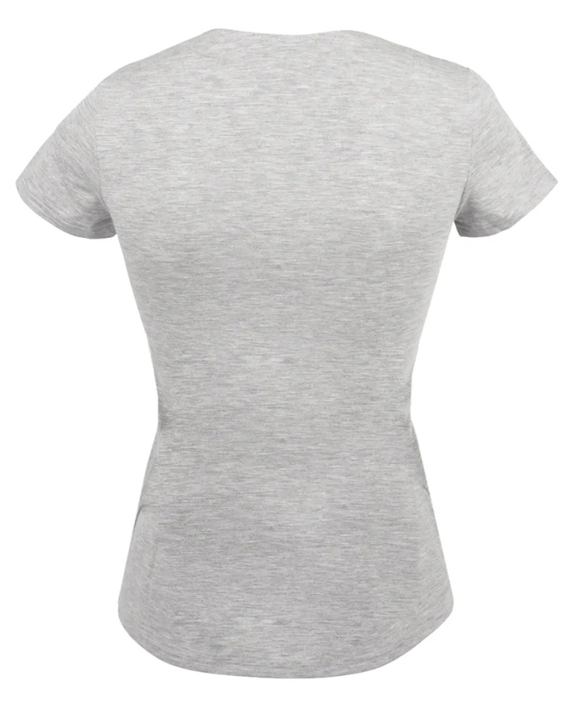 Camiseta de interior Mangas cortas Antigel Simply Perfect (Chiné Gris)