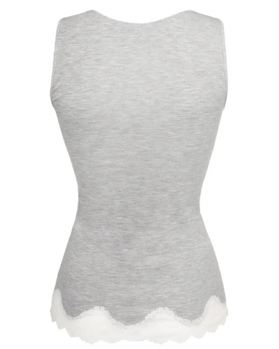 Top Well-being Sleeveless Antigel Simply Perfect (Chiné Gris)