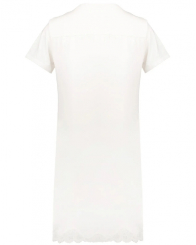 Nightdress short sleeve Antigel Simply Perfect (Nacre)