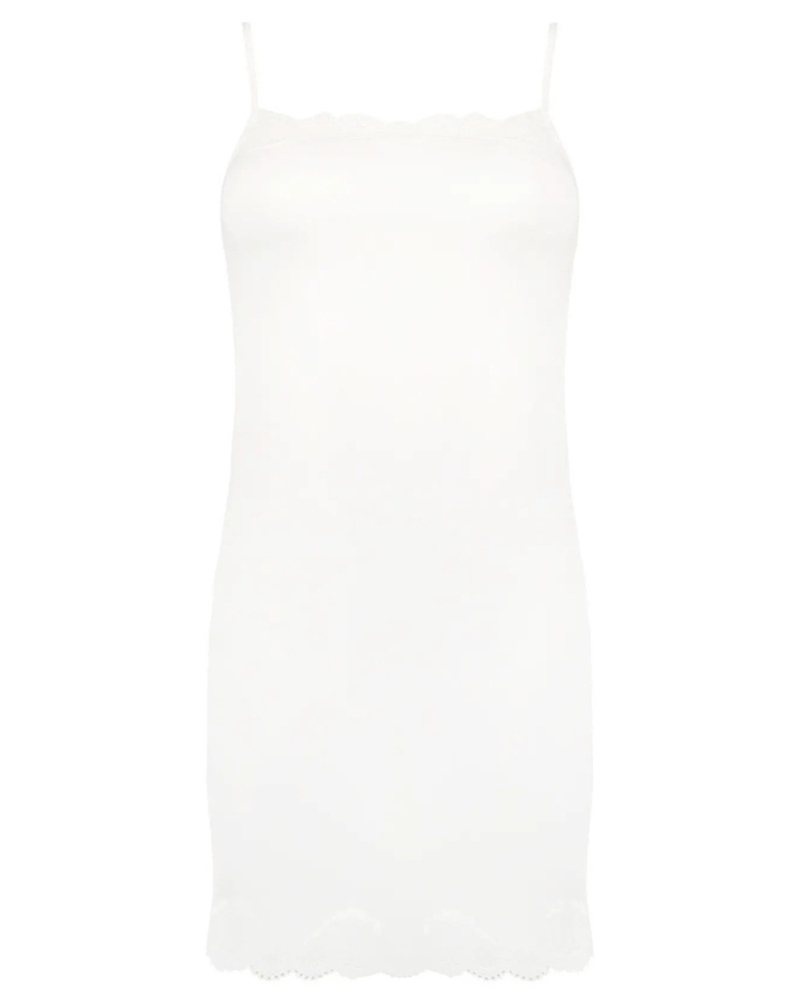 Nightdress Thin Straps Antigel Simply Perfect (Nacre)