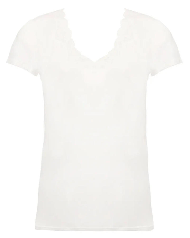 T-shirt manches courtes Antigel Simply Perfect (Nacre)