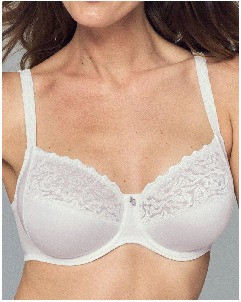 Underwired bra Louisa Bracq Electric Waves (Nacre)